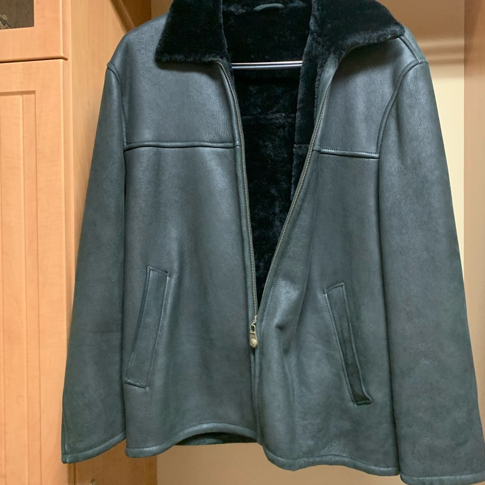 Vintage Paul and Shark Yachtling Fur + Authentic Leather Jacket